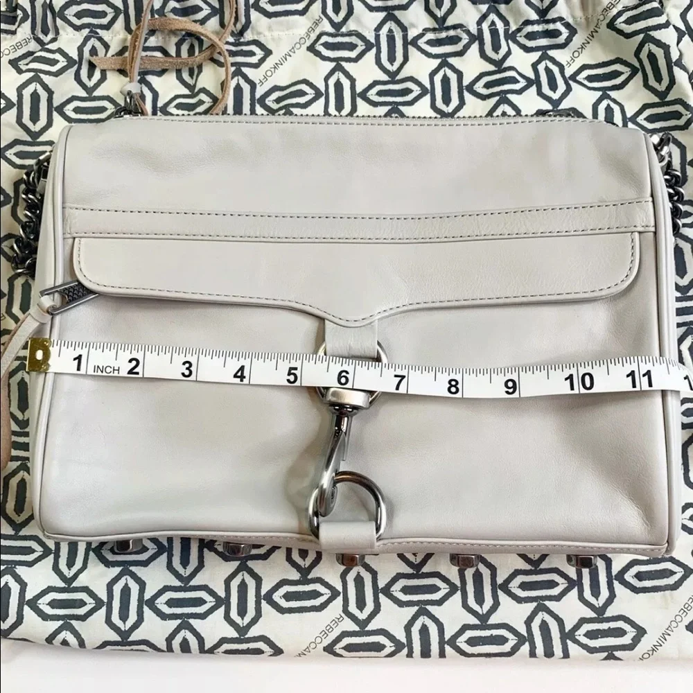Rebecca Minkoff MAC Crossbody Bag Purse stone